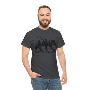 Always Take the Scenic Route Heavy Cotton T-Shirt