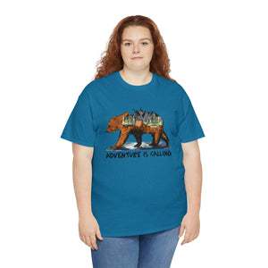 Adventure Bear Heavy Cotton T-Shirt