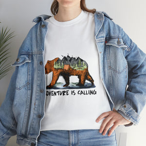 Adventure Bear Heavy Cotton T-Shirt