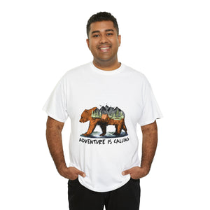 Adventure Bear Heavy Cotton T-Shirt