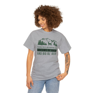 Big Ol' Deer Heavy Cotton T-Shirt