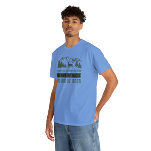 Big Ol' Deer Heavy Cotton T-Shirt