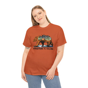 Adventure Bear Heavy Cotton T-Shirt