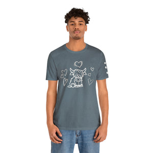 Highland Cow Love Short Sleeve T-Shirt