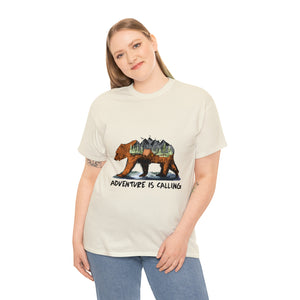 Adventure Bear Heavy Cotton T-Shirt