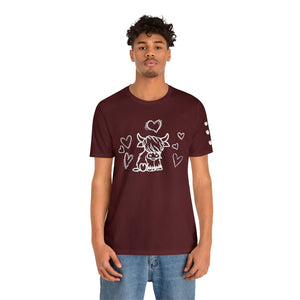 Highland Cow Love Short Sleeve T-Shirt