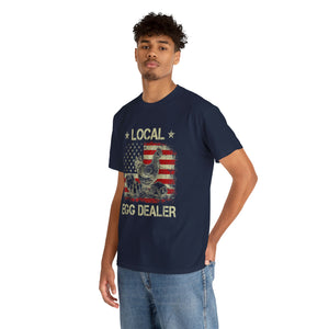 Patriotic Egg Dealer Heavy Cotton T-Shirt