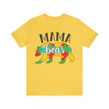 Load image into Gallery viewer, Autism Mama Bear Short Sleeve T-Shirt
