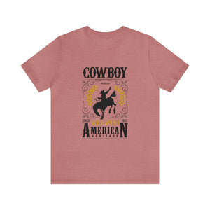 Cowboy American Heritage Short Sleeve T-Shirt