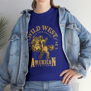 Wild West American Heritage Heavy Cotton T-Shirt