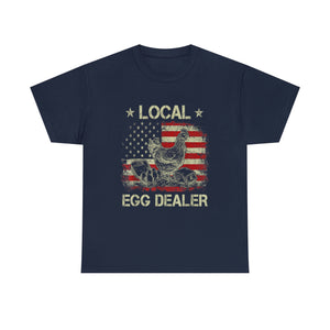 Patriotic Egg Dealer Heavy Cotton T-Shirt