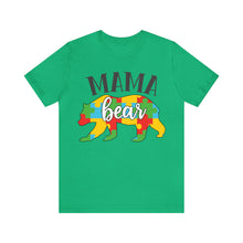 Load image into Gallery viewer, Autism Mama Bear Short Sleeve T-Shirt
