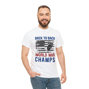 Back to Back WW Champs Heavy Cotton T-Shirt