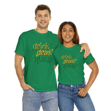 Load image into Gallery viewer, Drink Drank Drunk Heavy Cotton T-Shirt
