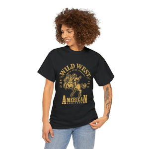 Wild West American Heritage Heavy Cotton T-Shirt