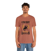 Load image into Gallery viewer, Cowboy American Heritage Short Sleeve T-Shirt
