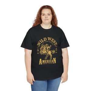 Wild West American Heritage Heavy Cotton T-Shirt