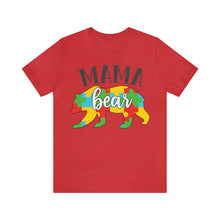 Load image into Gallery viewer, Autism Mama Bear Short Sleeve T-Shirt
