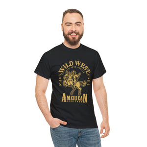 Wild West American Heritage Heavy Cotton T-Shirt