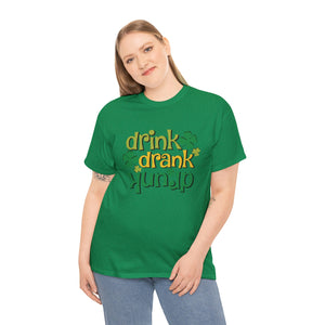 Drink Drank Drunk Heavy Cotton T-Shirt