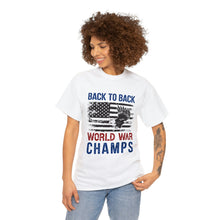 Load image into Gallery viewer, Back to Back WW Champs Heavy Cotton T-Shirt
