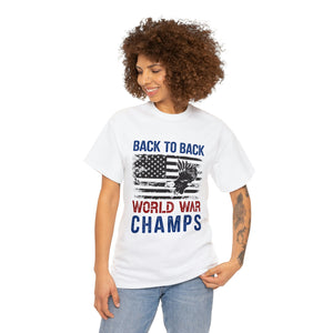 Back to Back WW Champs Heavy Cotton T-Shirt