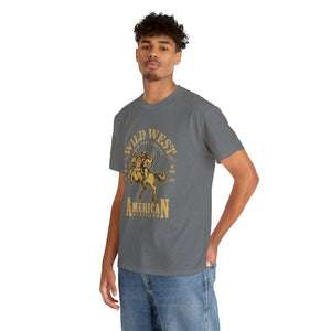 Wild West American Heritage Heavy Cotton T-Shirt