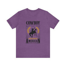 Load image into Gallery viewer, Cowboy American Heritage Short Sleeve T-Shirt
