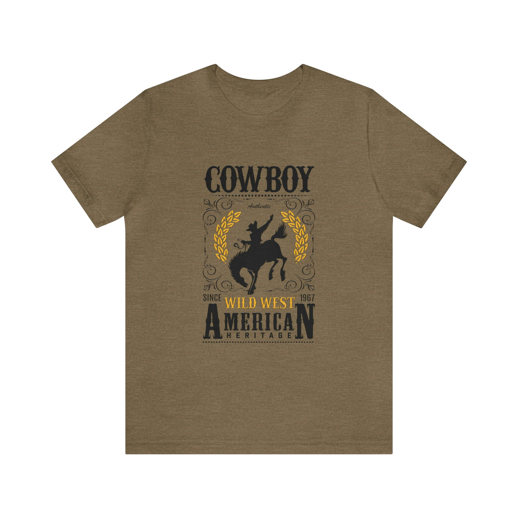 Cowboy American Heritage Short Sleeve T-Shirt