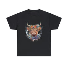 Load image into Gallery viewer, Highland Cow Heavy Cotton T-Shirt
