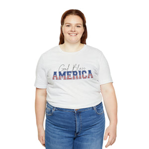 God Bless America Short Sleeve T-Shirt