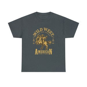 Wild West American Heritage Heavy Cotton T-Shirt