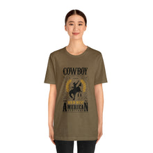 Load image into Gallery viewer, Cowboy American Heritage Short Sleeve T-Shirt
