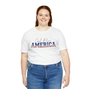 God Bless America Short Sleeve T-Shirt