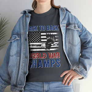 Back to Back WW Champs Heavy Cotton T-Shirt