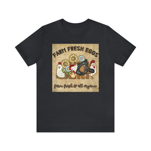 Farm Fresh Eggs Short Sleeve T-Shirt