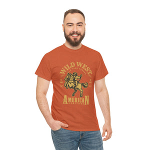 Wild West American Heritage Heavy Cotton T-Shirt