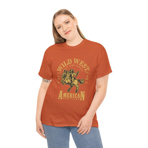 Wild West American Heritage Heavy Cotton T-Shirt