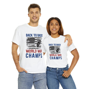 Back to Back WW Champs Heavy Cotton T-Shirt