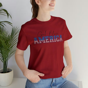 God Bless America Short Sleeve T-Shirt