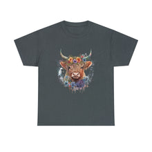 Load image into Gallery viewer, Highland Cow Heavy Cotton T-Shirt
