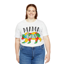 Load image into Gallery viewer, Autism Mama Bear Short Sleeve T-Shirt
