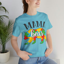 Load image into Gallery viewer, Autism Mama Bear Short Sleeve T-Shirt
