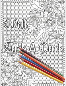 Where Are My Fucking Crayons? Adult Swear Words Coloring Book