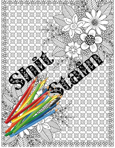 Where Are My Fucking Crayons? Adult Swear Words Coloring Book