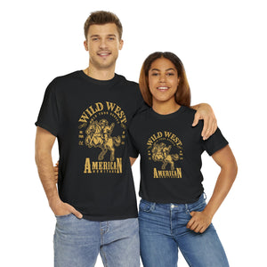 Wild West American Heritage Heavy Cotton T-Shirt