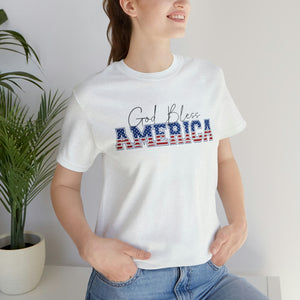 God Bless America Short Sleeve T-Shirt