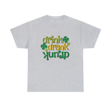 Load image into Gallery viewer, Drink Drank Drunk Heavy Cotton T-Shirt
