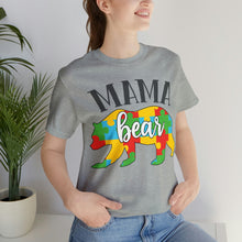 Load image into Gallery viewer, Autism Mama Bear Short Sleeve T-Shirt
