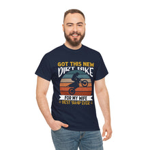 Load image into Gallery viewer, Dirt Bike Wife Swap Heavy Cotton T-Shirt
